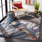 Safavieh Cabana 451 Rug, CBN451 - BLACK / RUST