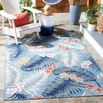 Safavieh Cabana 451 Rug, CBN451 - AQUA / IVORY