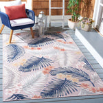 Safavieh Cabana 451 Rug, CBN451 - PINK / GREY