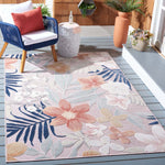 Safavieh Cabana 454 Rug, CBN454 - PINK / GREY