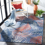 Safavieh Cabana 458 Rug, CBN458 - BLUE / RUST