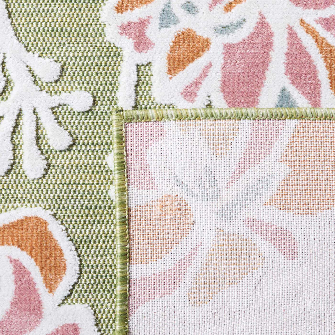 Safavieh Cabana 486 Rug, CBN486 - GREEN / PINK