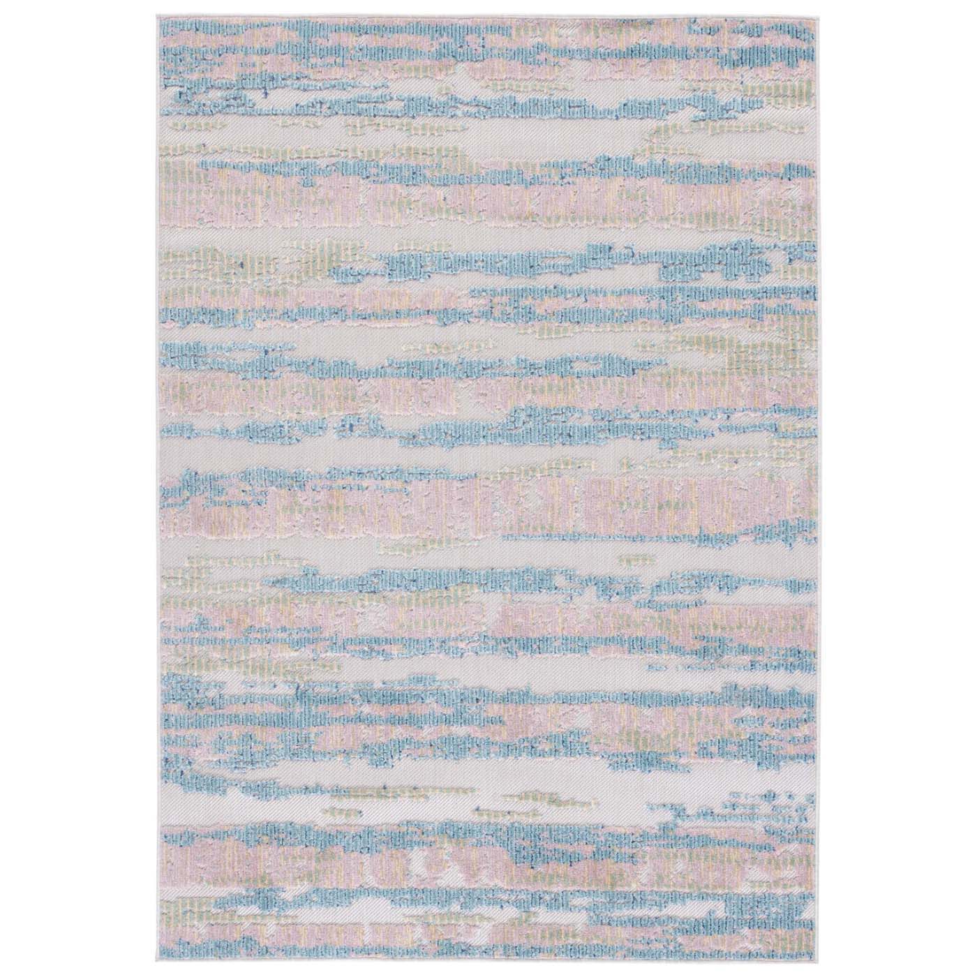 Safavieh Cabana 591 Rug, CBN591 - AQUA / PINK