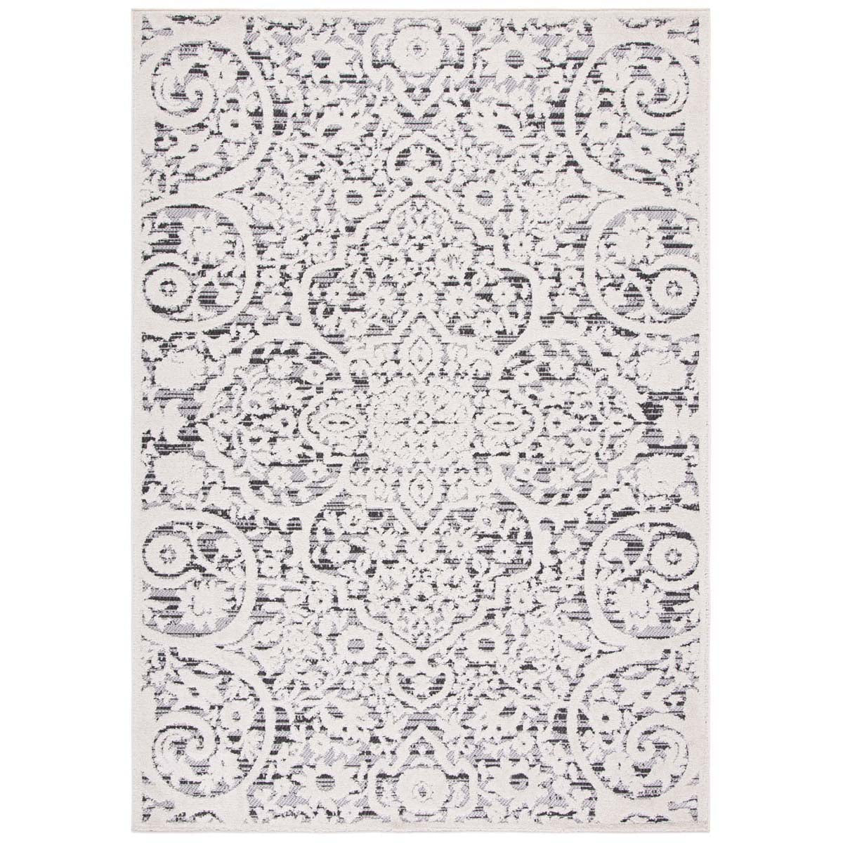 Safavieh Cabana 656 Rug, CBN656 - IVORY / GREY