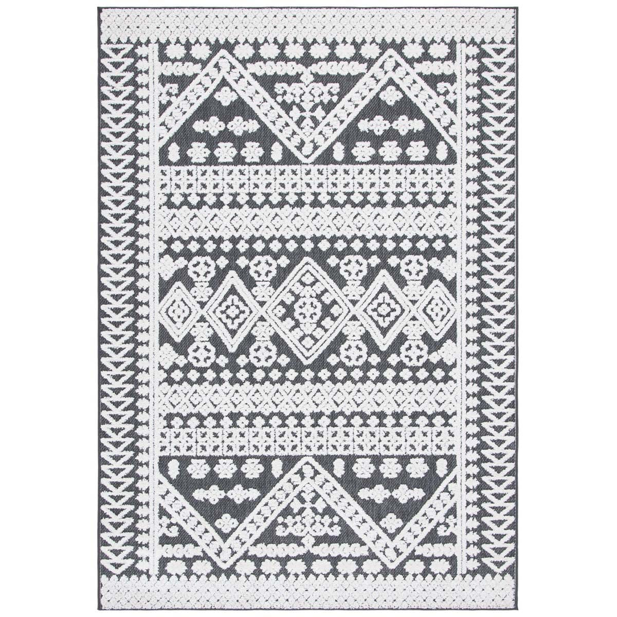 Safavieh Cabana 658 Rug, CBN658 - IVORY / GREY