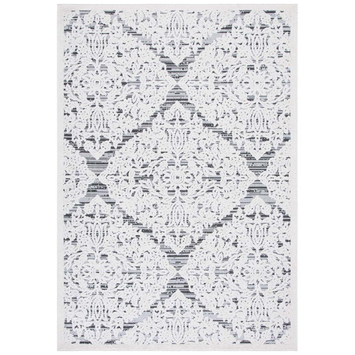 Safavieh Cabana 660 Rug, CBN660 - IVORY / GREY