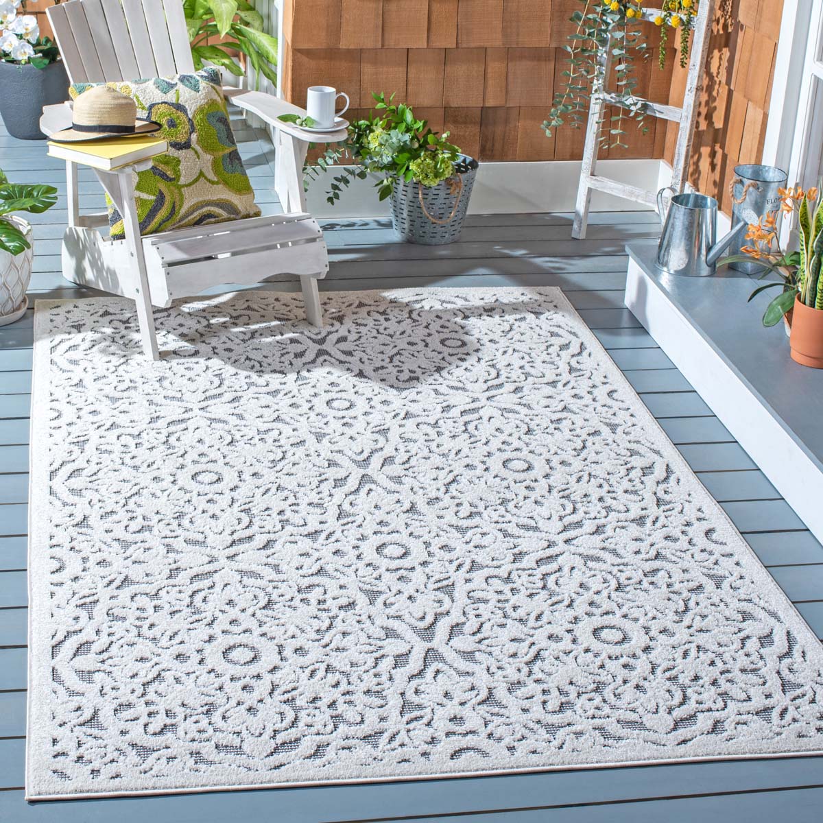 Safavieh Cabana 662 Rug, CBN662 - IVORY / GREY