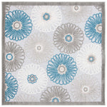 Safavieh Cabana 676 Rug, CBN676 - BEIGE / BLUE