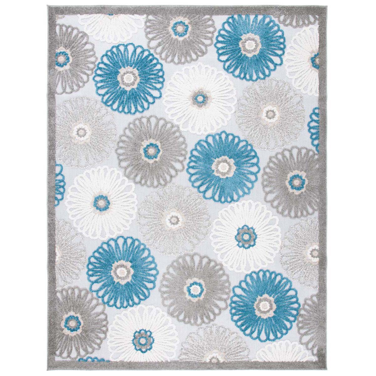 Safavieh Cabana 676 Rug, CBN676 - BEIGE / BLUE