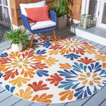 Safavieh Cabana 800 Rug, CBN800 - CREME / RED