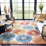 Safavieh Cabana 801 Rug, CBN801 - CREME / RED