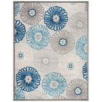 Safavieh Cabana 801 Rug, CBN801 - GREY / BLUE