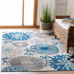 Safavieh Cabana 832 Rug, CBN832 - GREY / BLUE