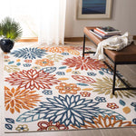 Safavieh Cabana 833 Rug, CBN833 - CREME / RED