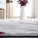 Safavieh Craft 819 Rug, Grey, CFT819 - Grey / Wine