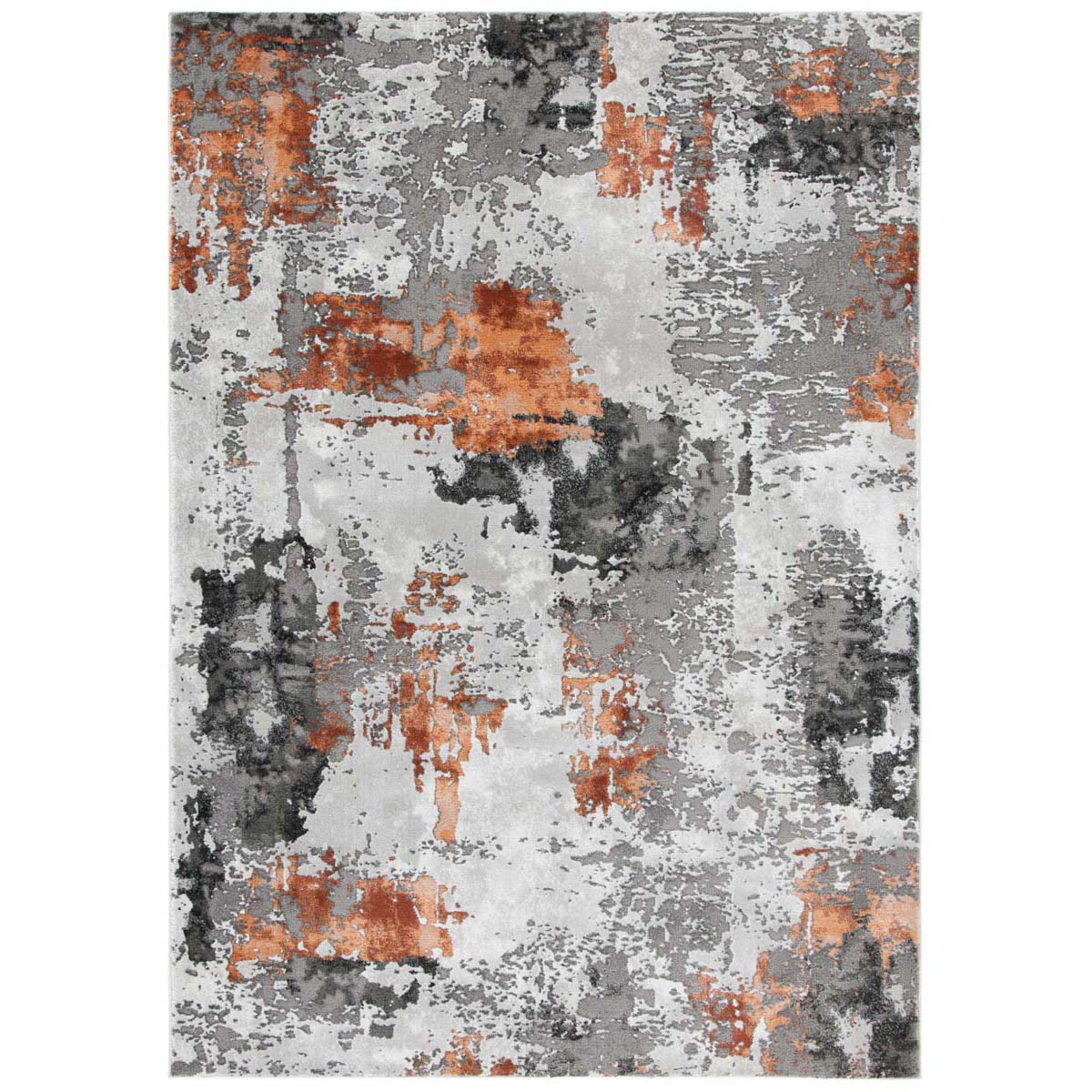 Safavieh Craft 820 Rug, CFT820 - GREY / ORANGE