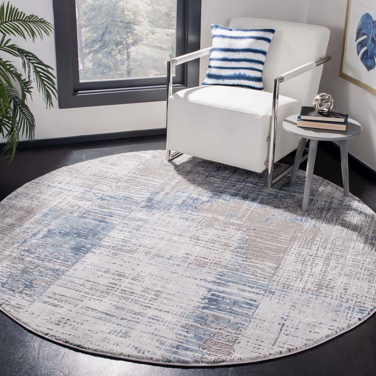 Safavieh Craft 874 Rug, CFT874 - GREY / BLUE