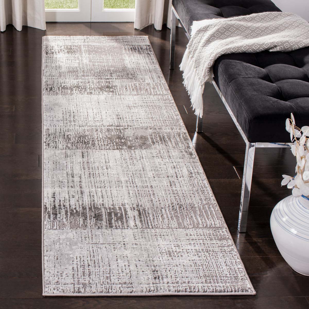 Safavieh Craft 874 Rug, CFT874 - GREY / DARK GREY