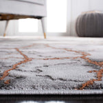 Safavieh Craft 877 Rug, Grey, CFT877 - Grey / Orange