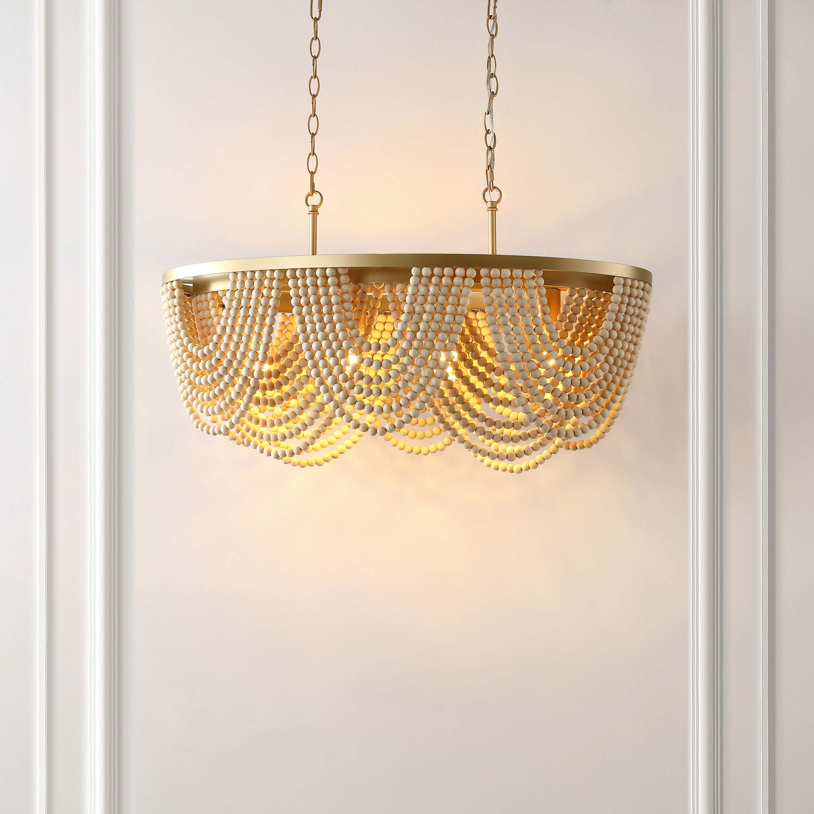 Safavieh Alluri Chandelier , CHA4034 - Gold / Natural