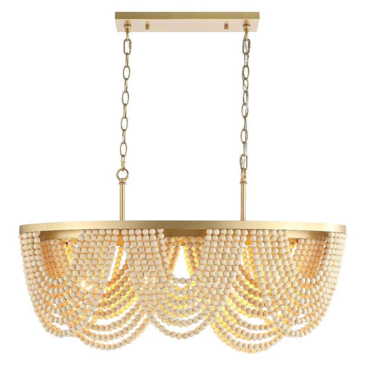 Safavieh Alluri Chandelier , CHA4034 - Gold / Natural