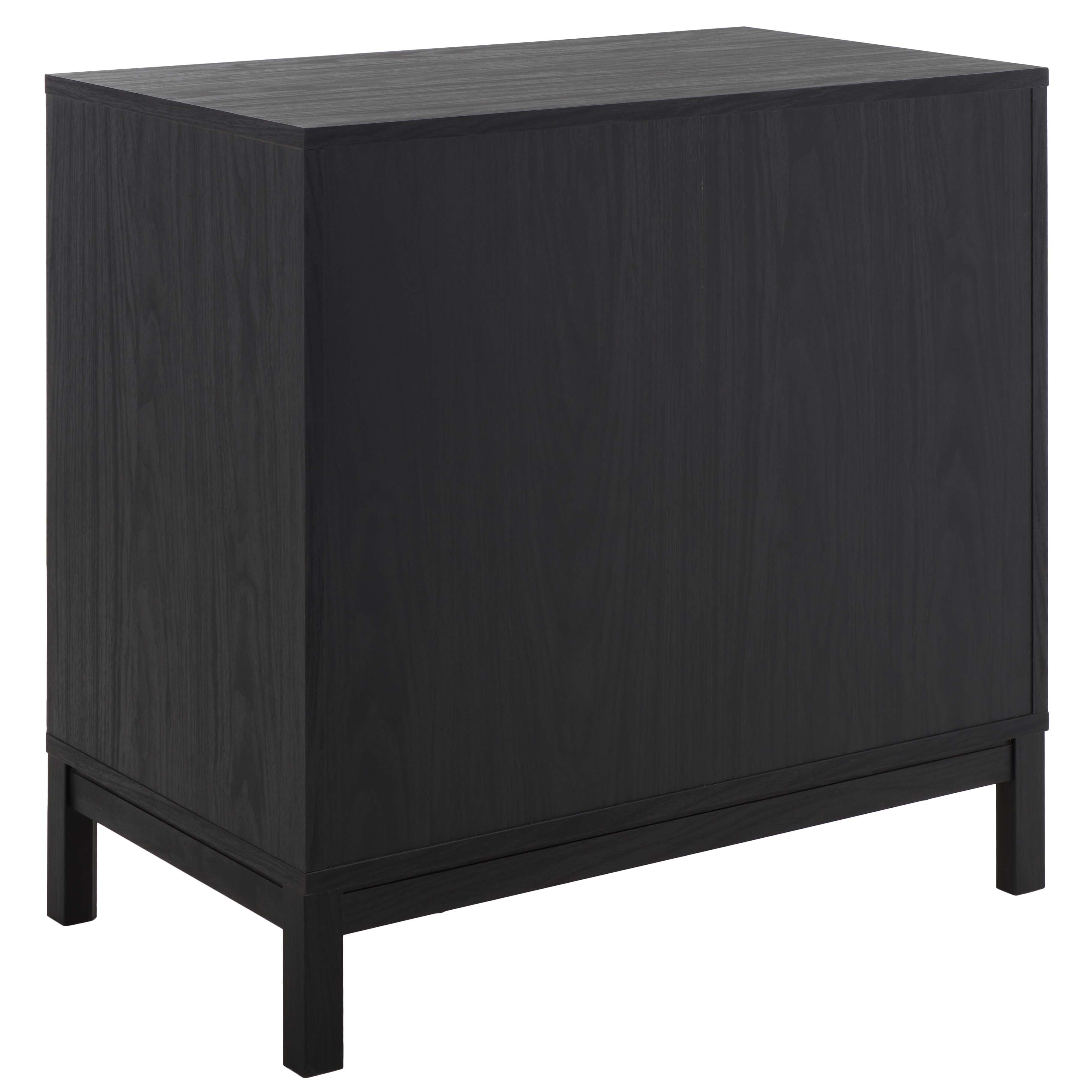 Safavieh Galio 3 Drawer Chest, CHS9600 - Black / Gold