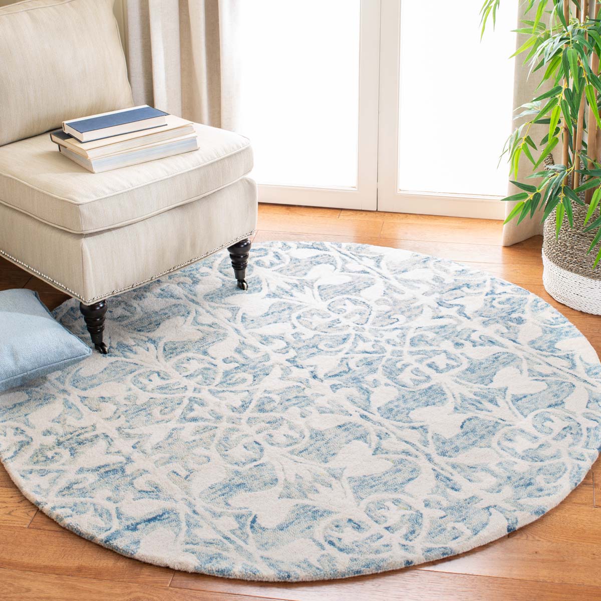 Safavieh Chatham 765 Rug, CHT765 - Dark Blue / Ivory