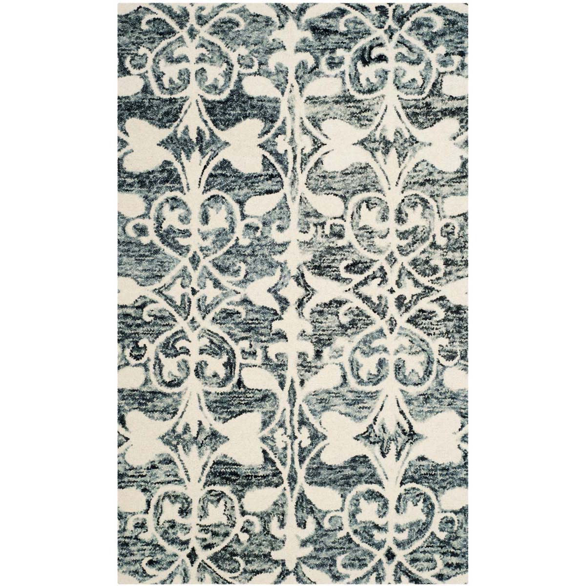 Safavieh Chatham 765 Rug, CHT765 - Charcoal / Ivory