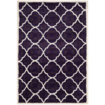 Safavieh Chatham 821 Rug, CHT821 - Purple / Ivory