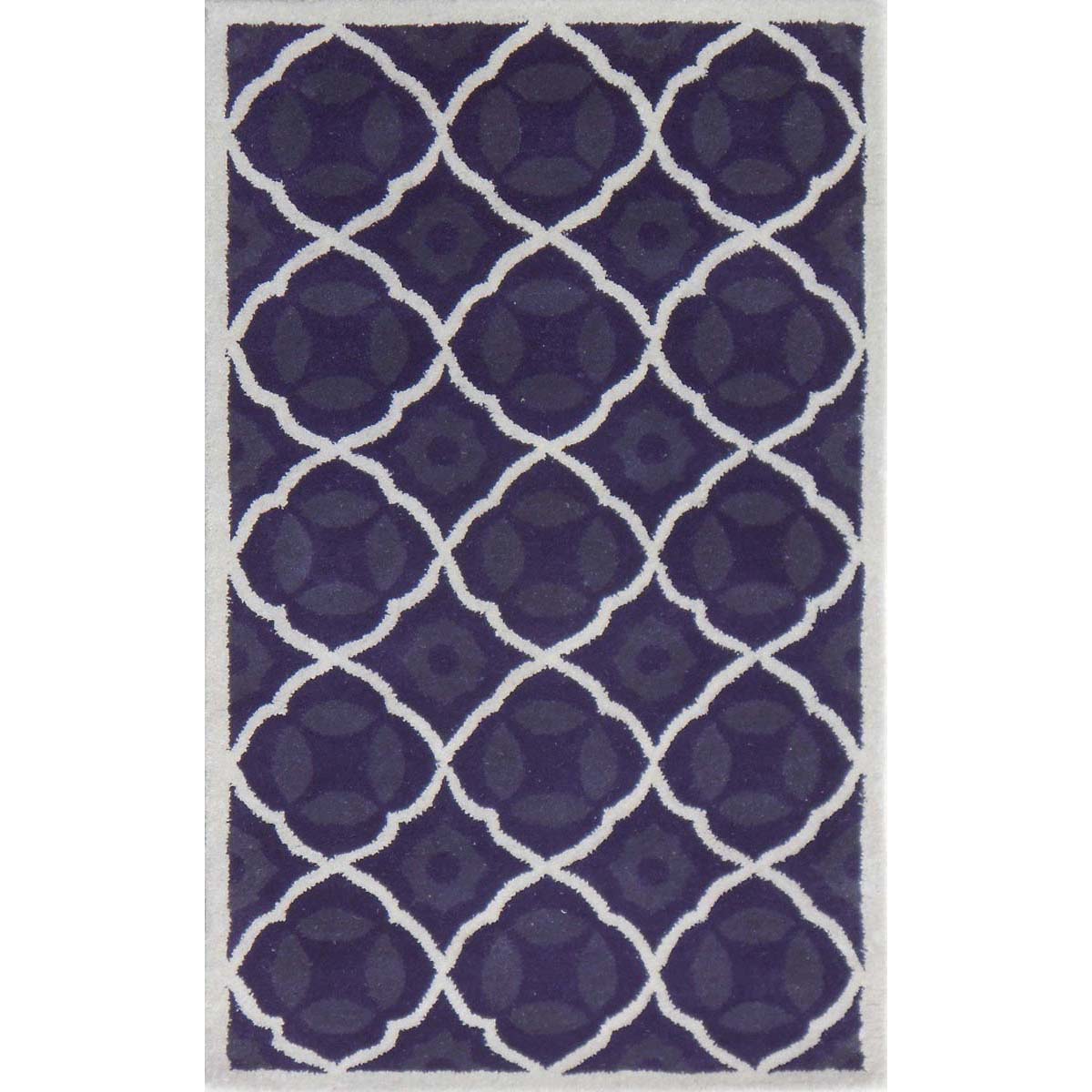 Safavieh Chatham 821 Rug, CHT821 - Purple / Ivory