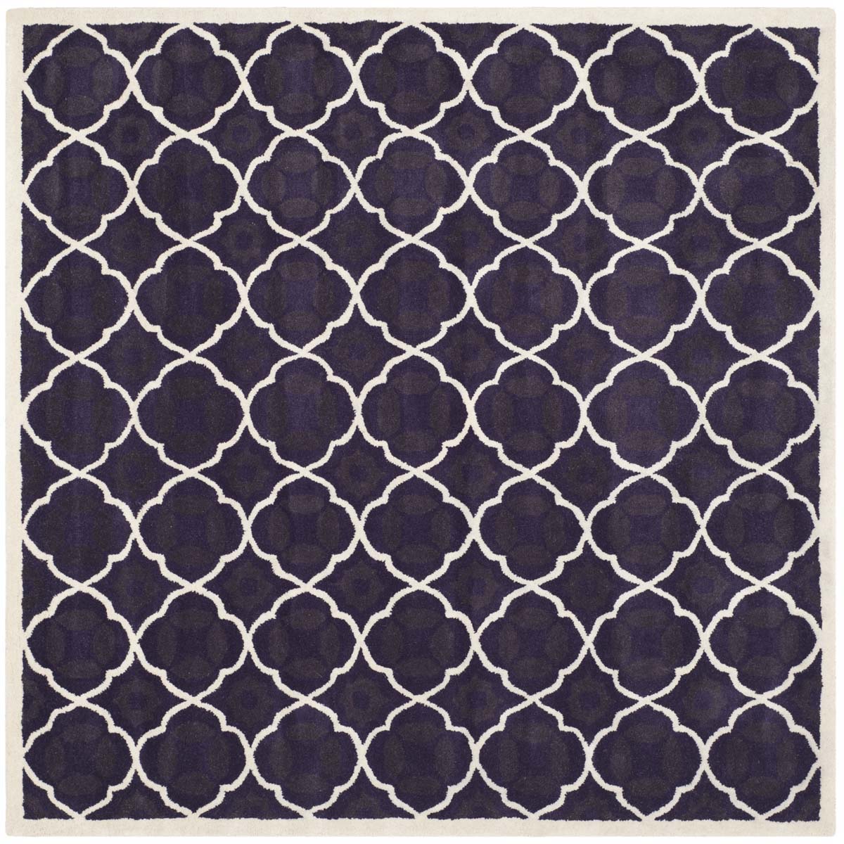 Safavieh Chatham 821 Rug, CHT821 - Purple / Ivory