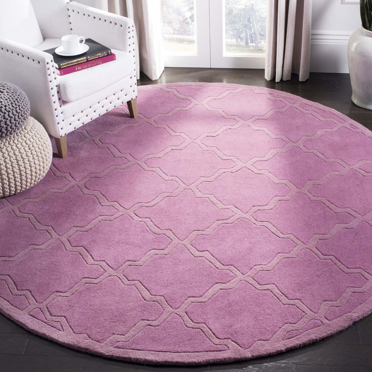 Safavieh Chatham 940 Rug, CHT940 - Dark Pink