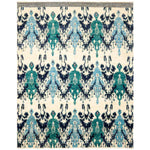 Safavieh Calcutta Ikat 151 Rug, CKT151 - Ivory / Navy