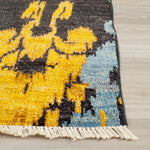 Safavieh Calcutta Ikat 151 Rug, CKT151 - Black / Gold