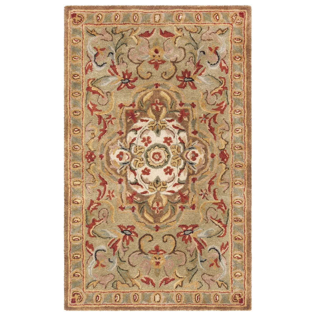 Safavieh Classic 220 Rug, CL220 - Beige / Olive