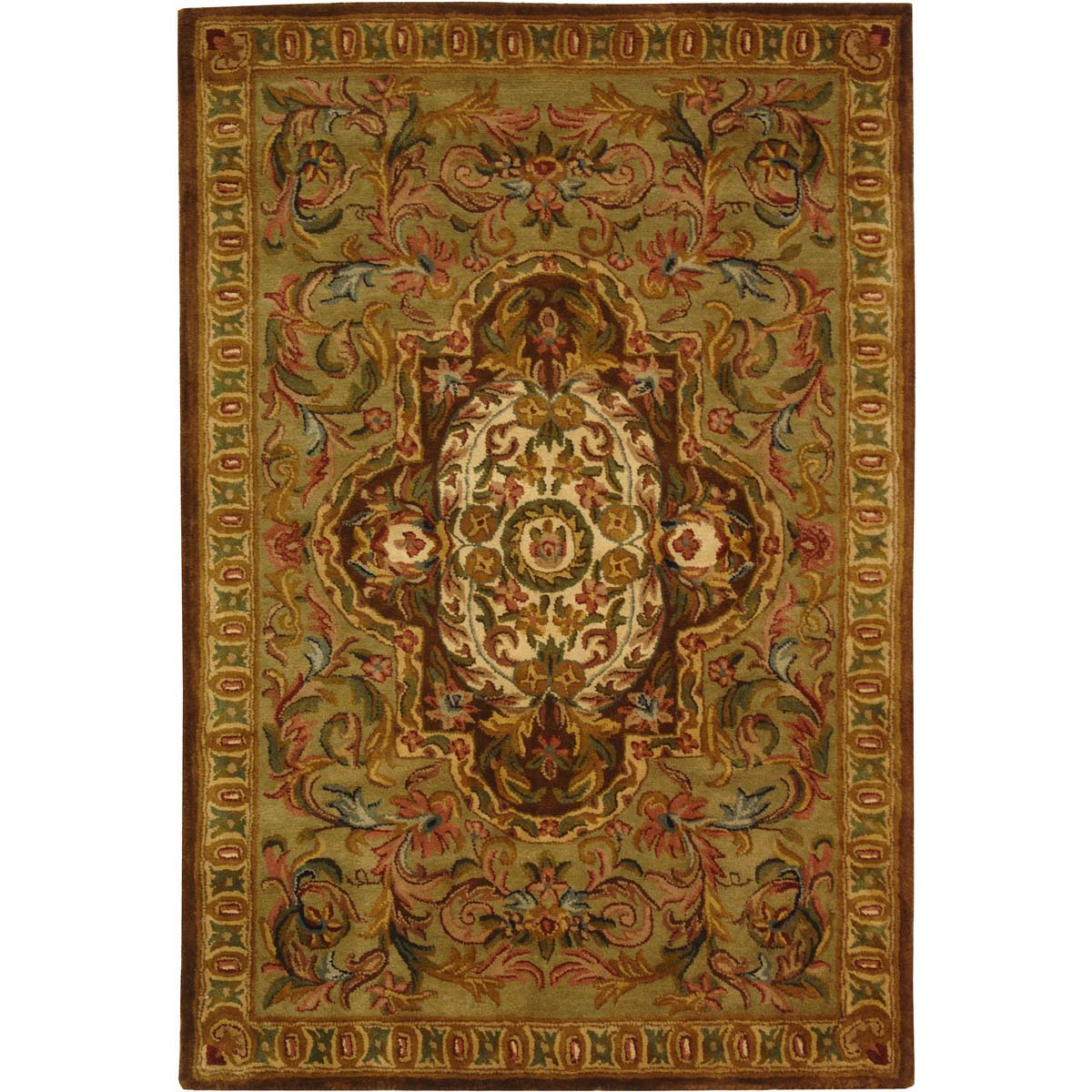 Safavieh Classic 220 Rug, CL220 - Beige / Olive