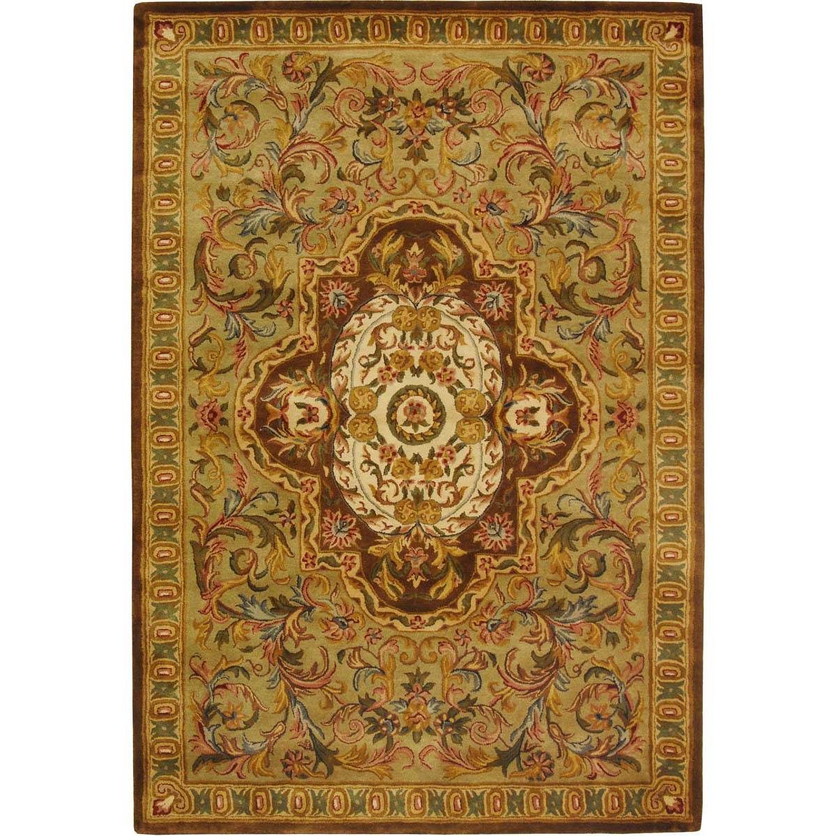 Safavieh Classic 220 Rug, CL220 - Beige / Olive