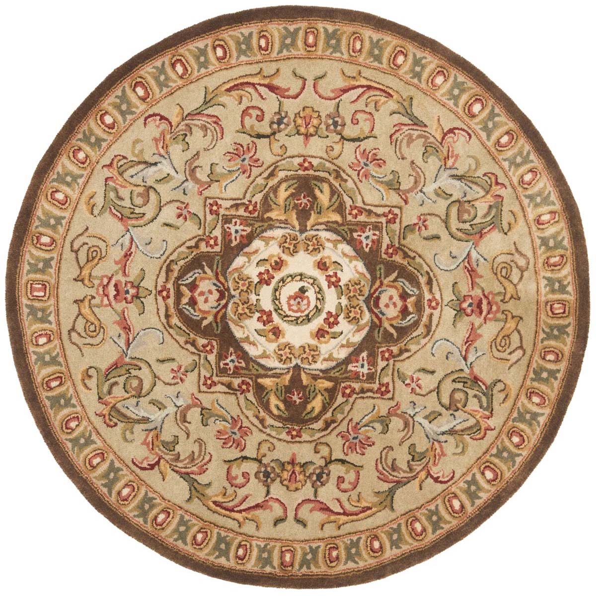 Safavieh Classic 220 Rug, CL220 - Beige / Olive