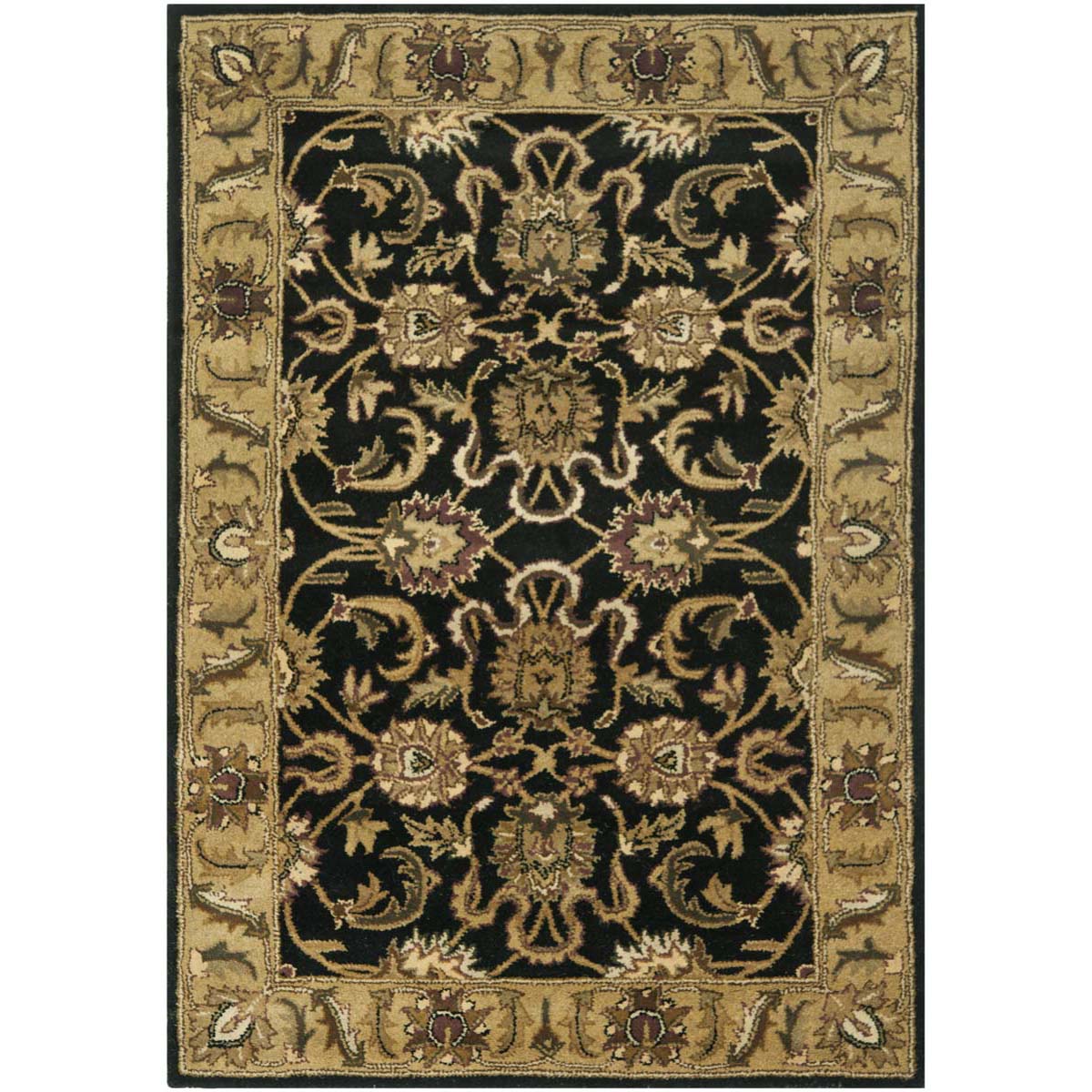 Safavieh Classic 52A Rug, CL252A - Black / Gold