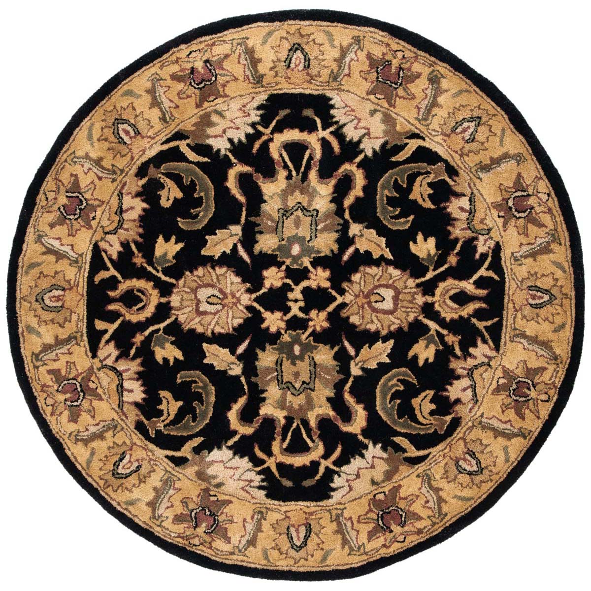 Safavieh Classic 52A Rug, CL252A - Black / Gold