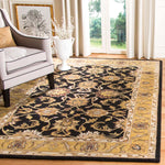 Safavieh Classic 52A Rug, CL252A - Black / Gold