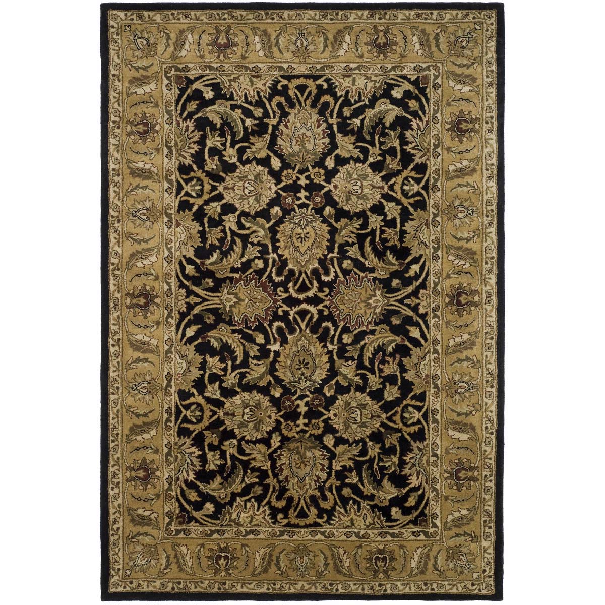 Safavieh Classic 52A Rug, CL252A - Black / Gold