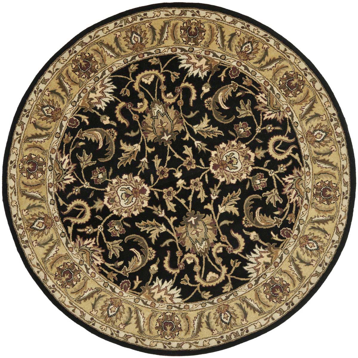 Safavieh Classic 52A Rug, CL252A - Black / Gold