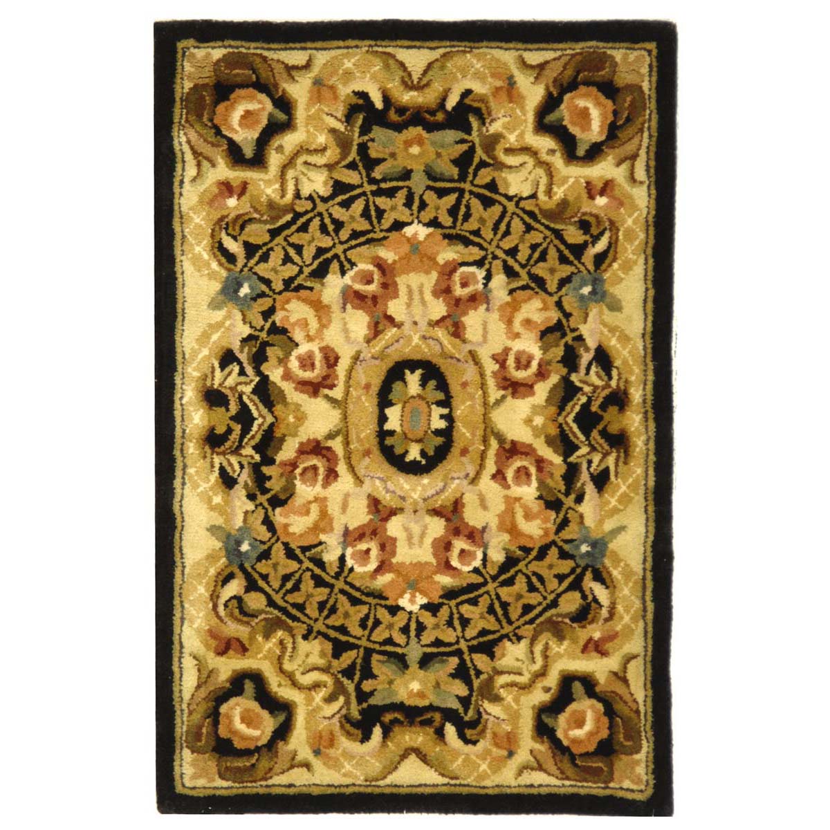 Safavieh Classic 304 Rug, CL304 - Black / Gold