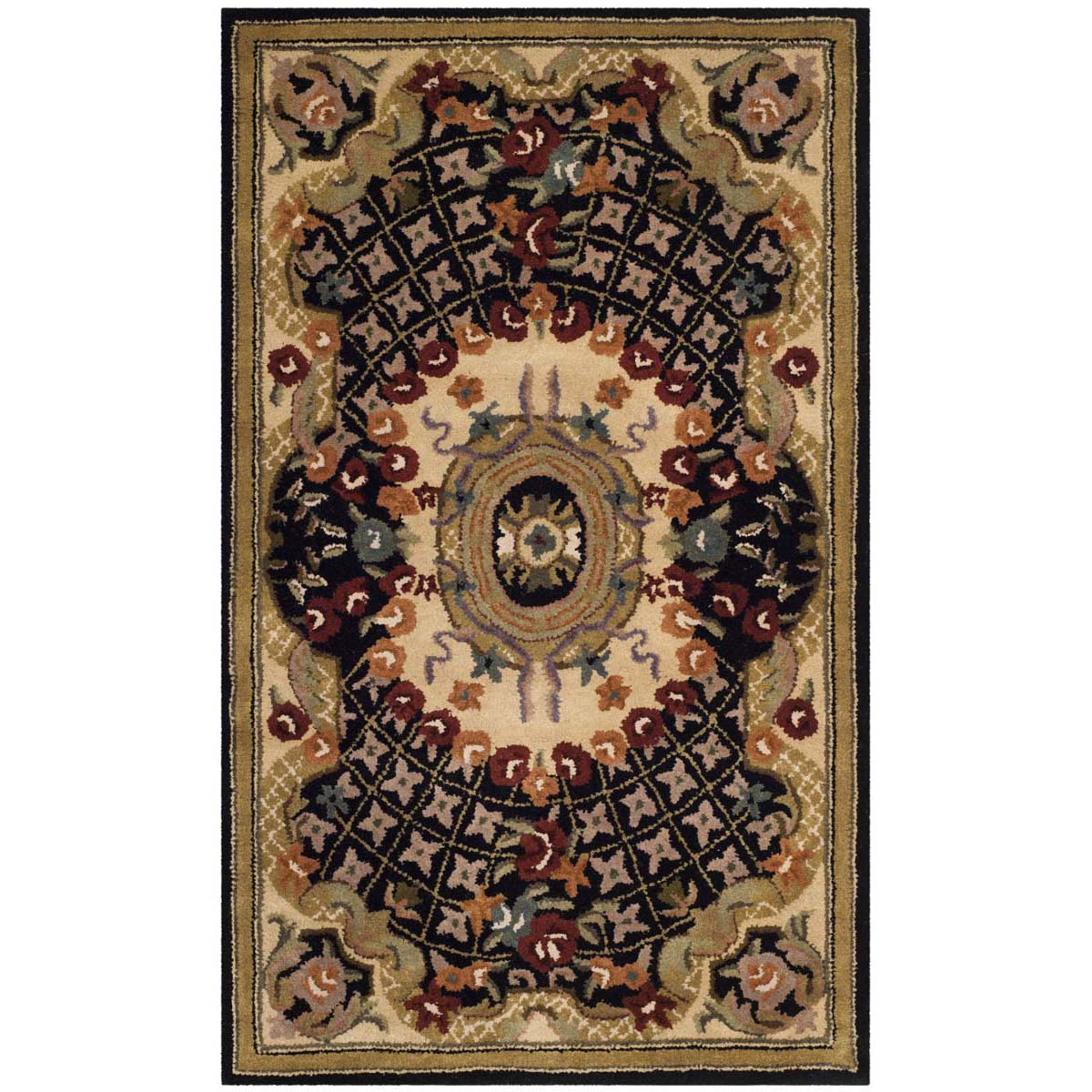 Safavieh Classic 304 Rug, CL304 - Black / Gold