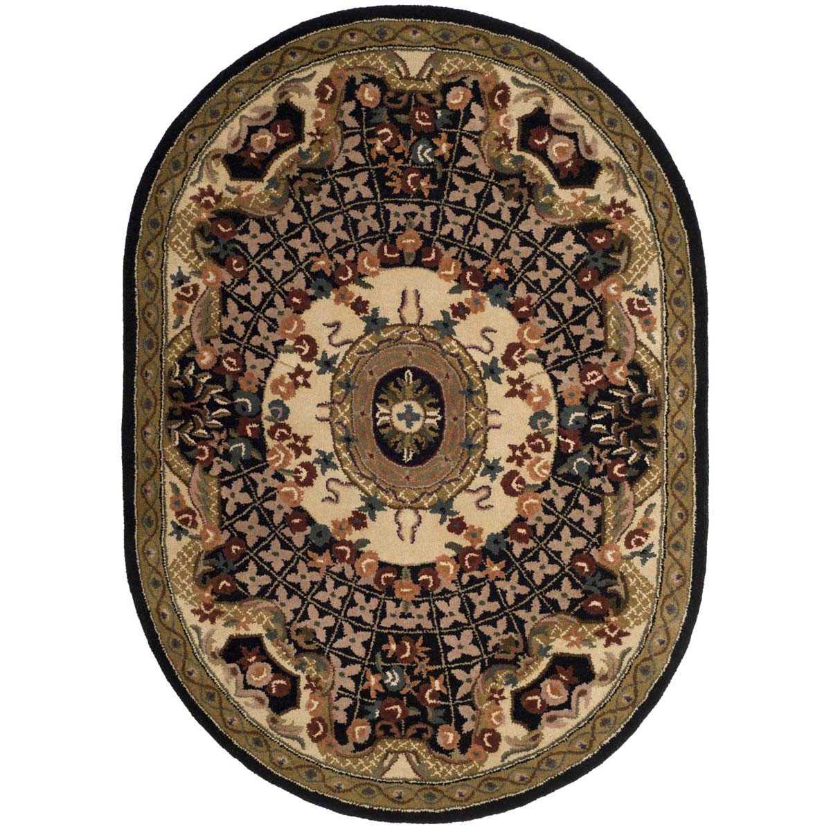 Safavieh Classic 304 Rug, CL304 - Black / Gold