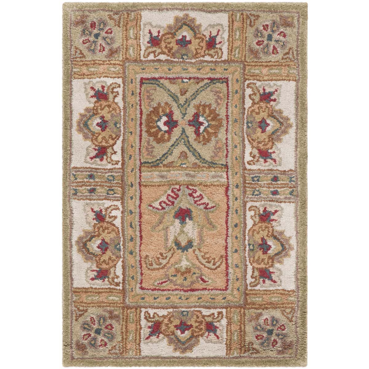 Safavieh Classic 305 Rug, CL305 - Sage / Multi