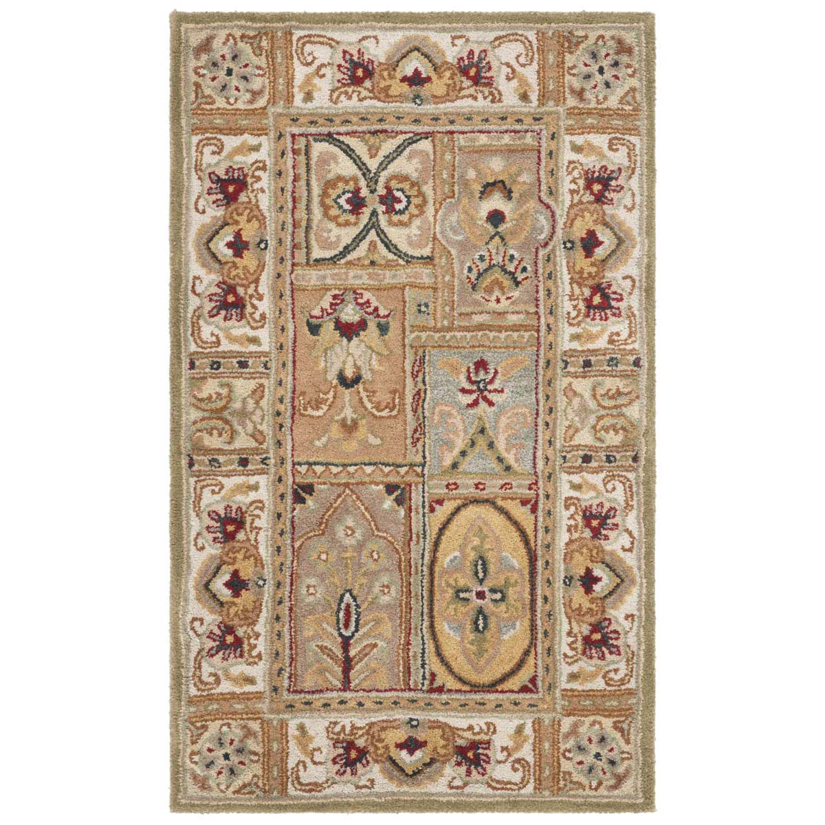 Safavieh Classic 305 Rug, CL305 - Sage / Multi