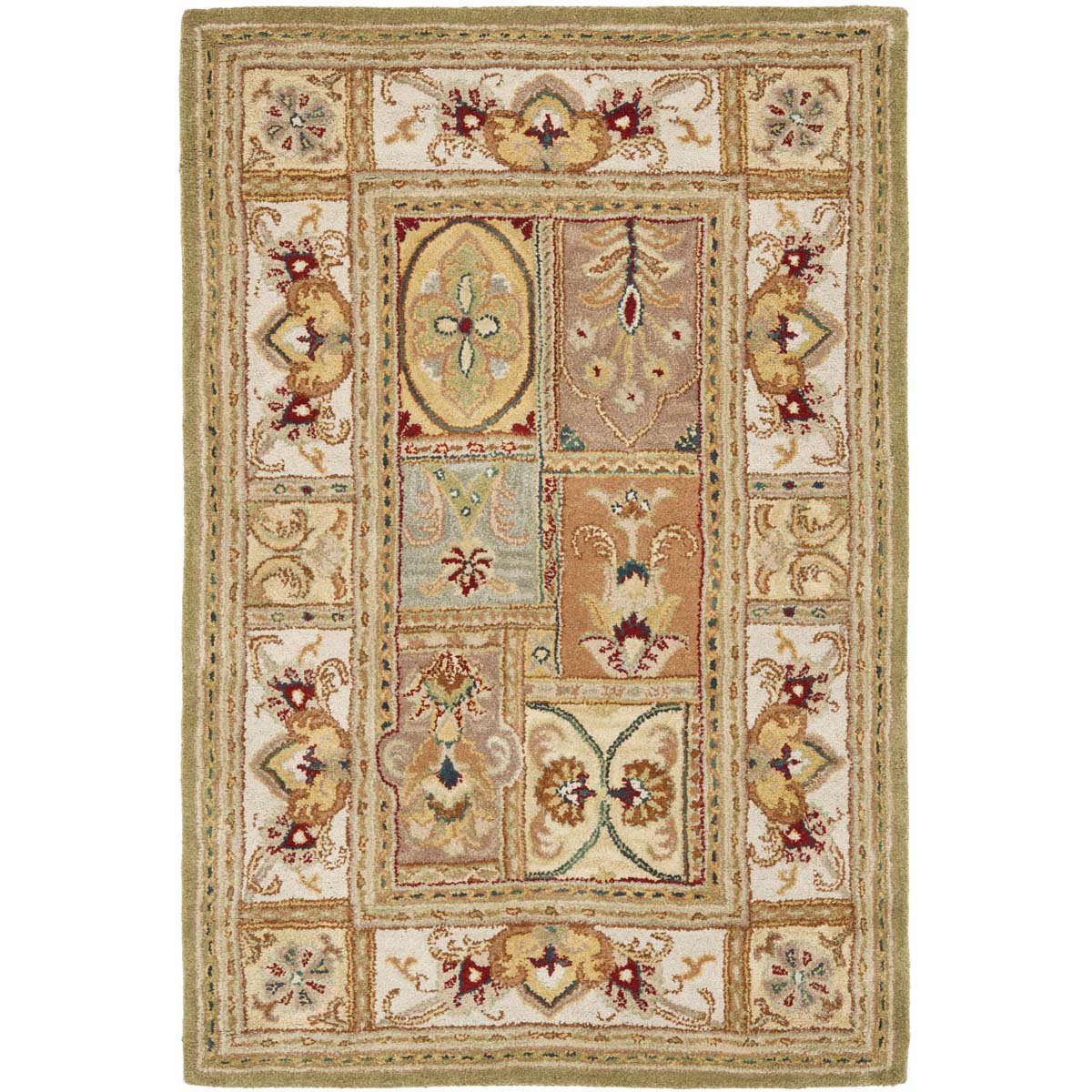 Safavieh Classic 305 Rug, CL305 - Sage / Multi