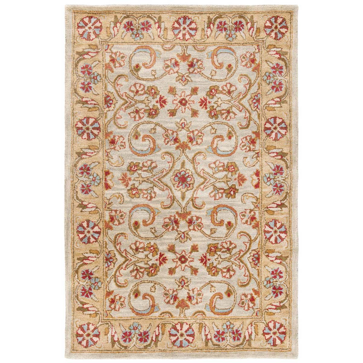 Safavieh Classic 324 Rug, CL324 - Light Green / Gold